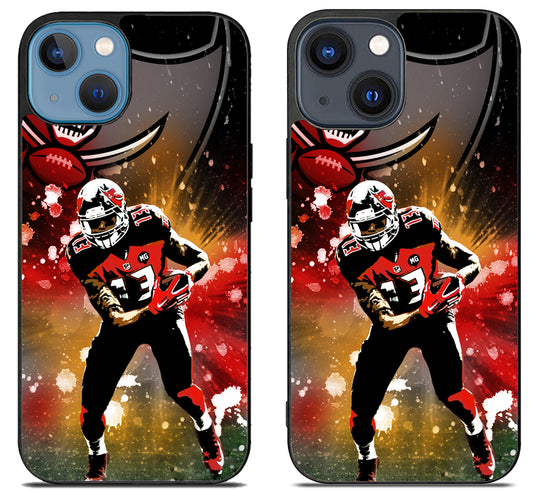 Mike Evans NFL Artwork iPhone 15 | iPhone 15 Plus Case