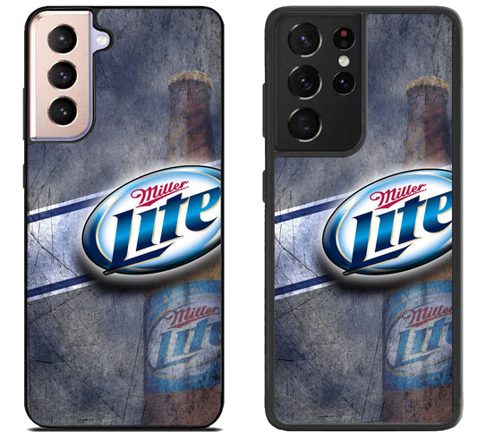 Miller Lite Wallpaper Samsung Galaxy S21 | S21 FE | S21+ | S21 Ultra Case