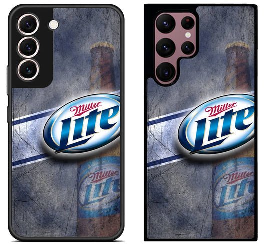 Miller Lite Wallpaper Samsung Galaxy S22 | S22+ | S22 Ultra Case
