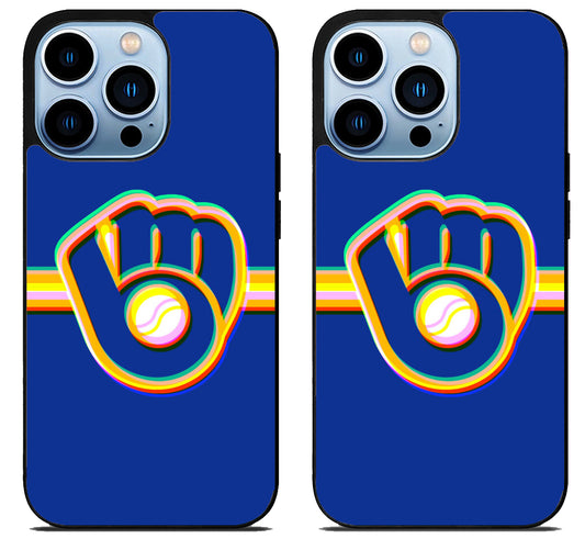 Milwaukee Brewers Baseball iPhone 15 Pro | iPhone 15 Pro Max Case