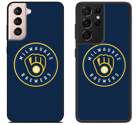 Milwaukee Brewers Logo Samsung Galaxy S21 | S21 FE | S21+ | S21 Ultra Case