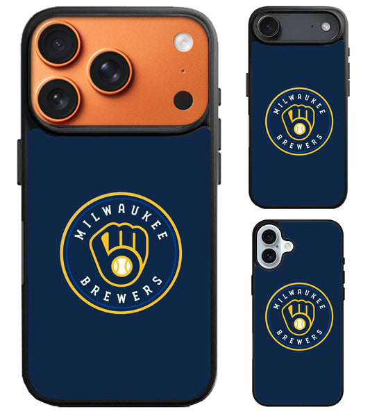 Milwaukee Brewers Logo iPhone Air | iPhone 17 | 17 Pro | 17 Pro Max Case