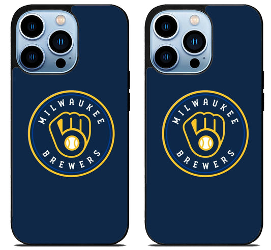 Milwaukee Brewers Logo iPhone 15 Pro | iPhone 15 Pro Max Case