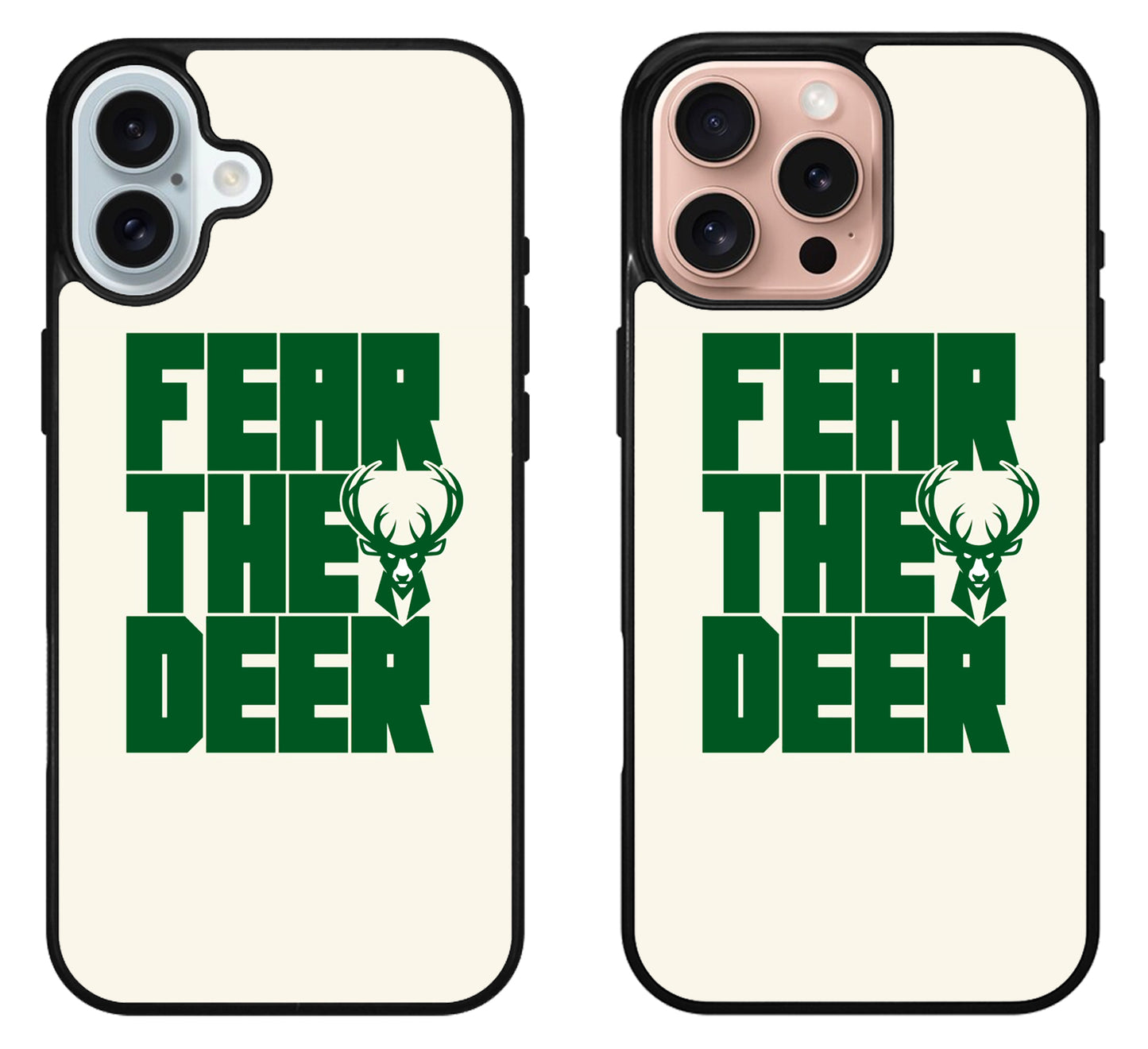 Milwaukee Bucks Fear The Deer iPhone 16 | 16 Plus | 16 Pro | 16 Pro Max Case