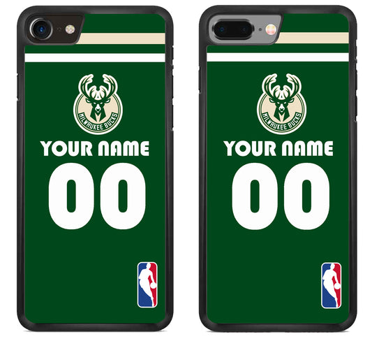 Custom Personalized Milwaukee Bucks NBA iPhone 8 | 8 Plus Case