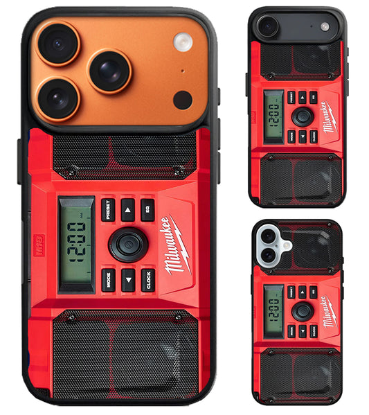 Milwaukee M18 Jobsite iPhone Air | iPhone 17 | 17 Pro | 17 Pro Max Case