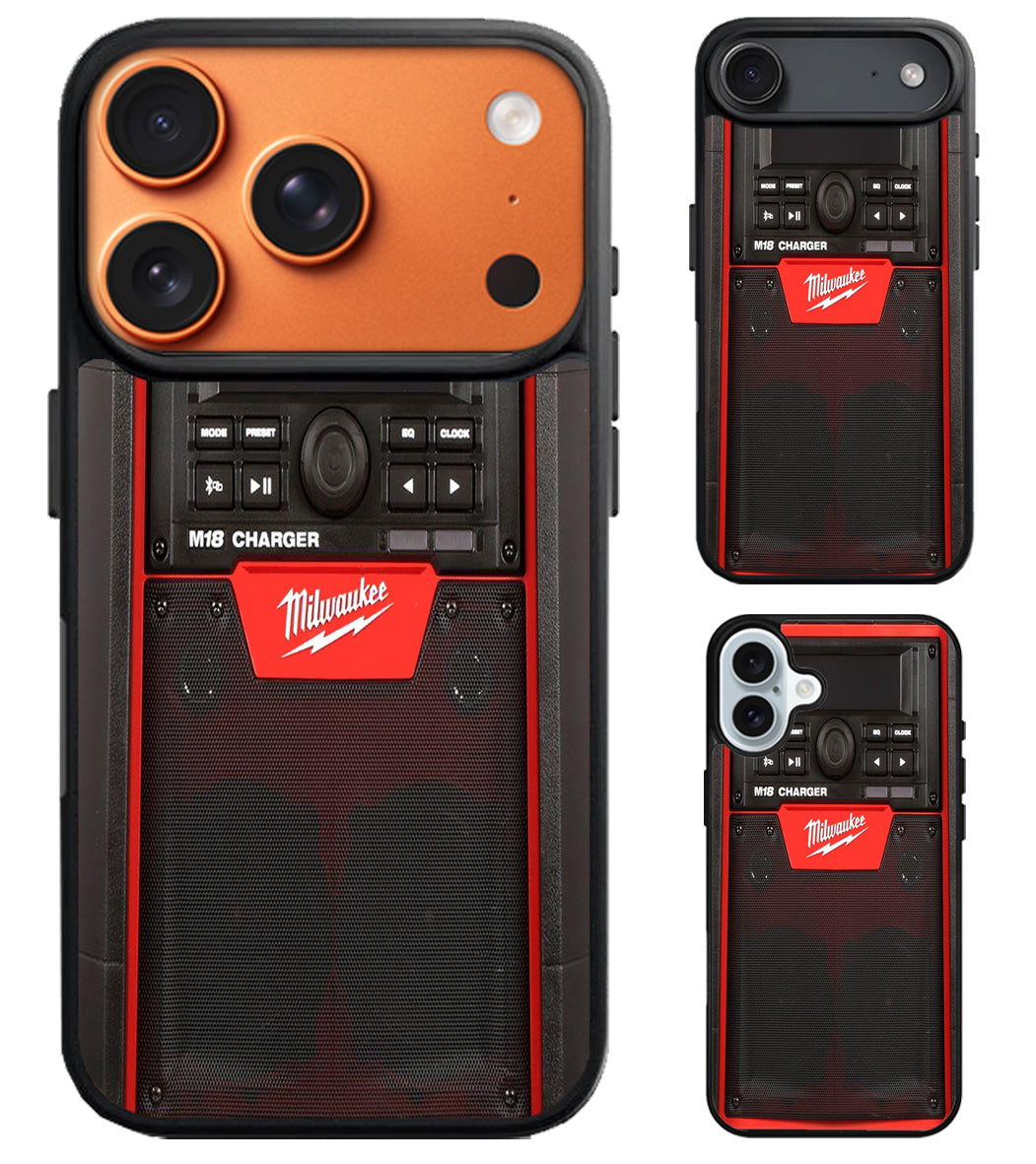 Milwaukee M18 spkr iPhone Air | iPhone 17 | 17 Pro | 17 Pro Max Case