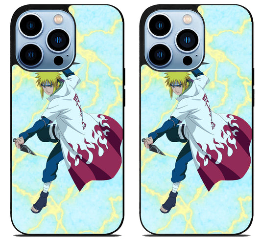 Minato Namikaze Naruto Anime iPhone 15 Pro | iPhone 15 Pro Max Case