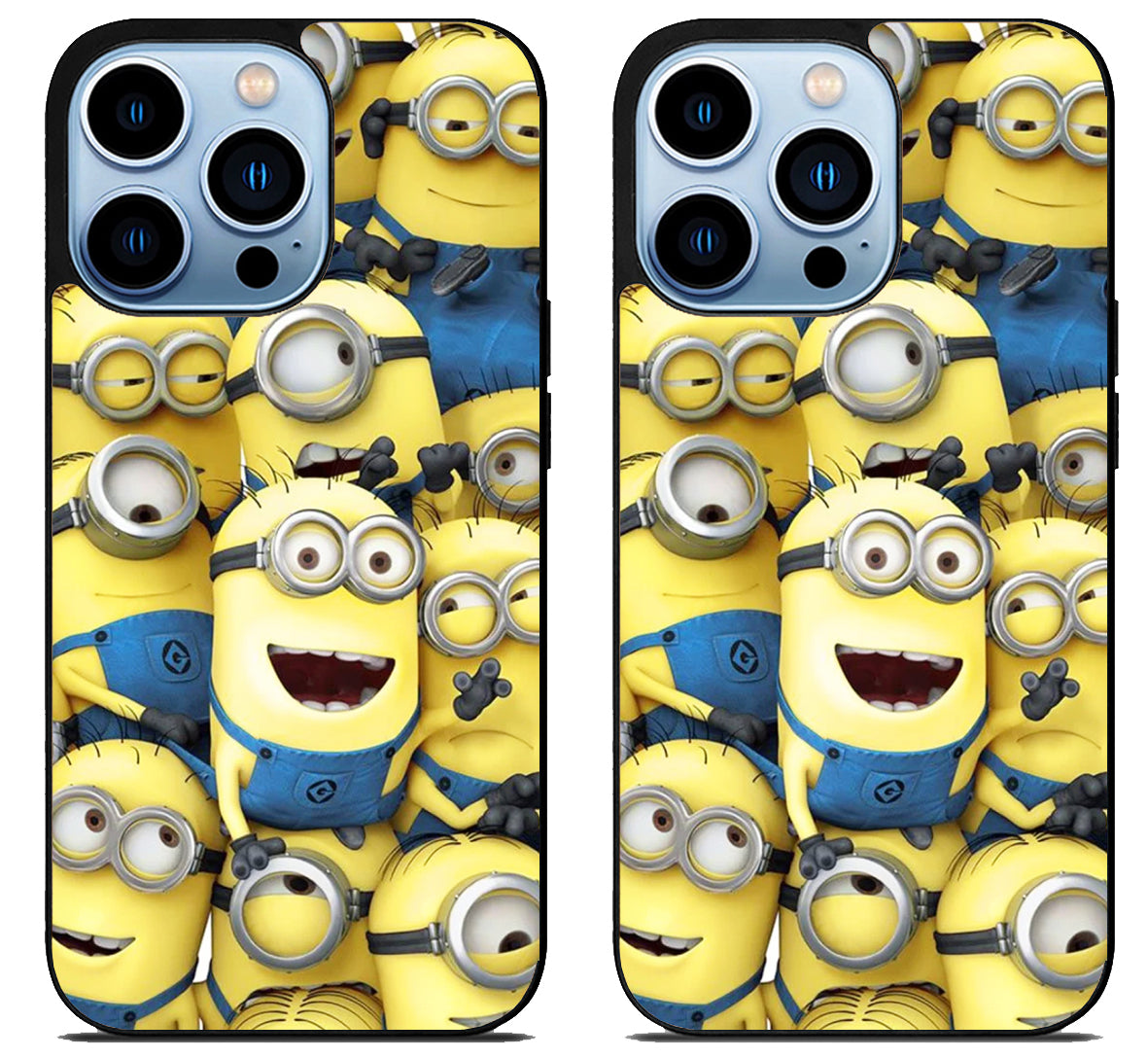 Minion Collage iPhone 15 Pro | iPhone 15 Pro Max Case