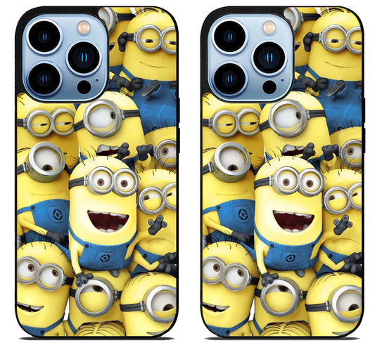 Minion Collage iPhone 15 Pro | iPhone 15 Pro Max Case