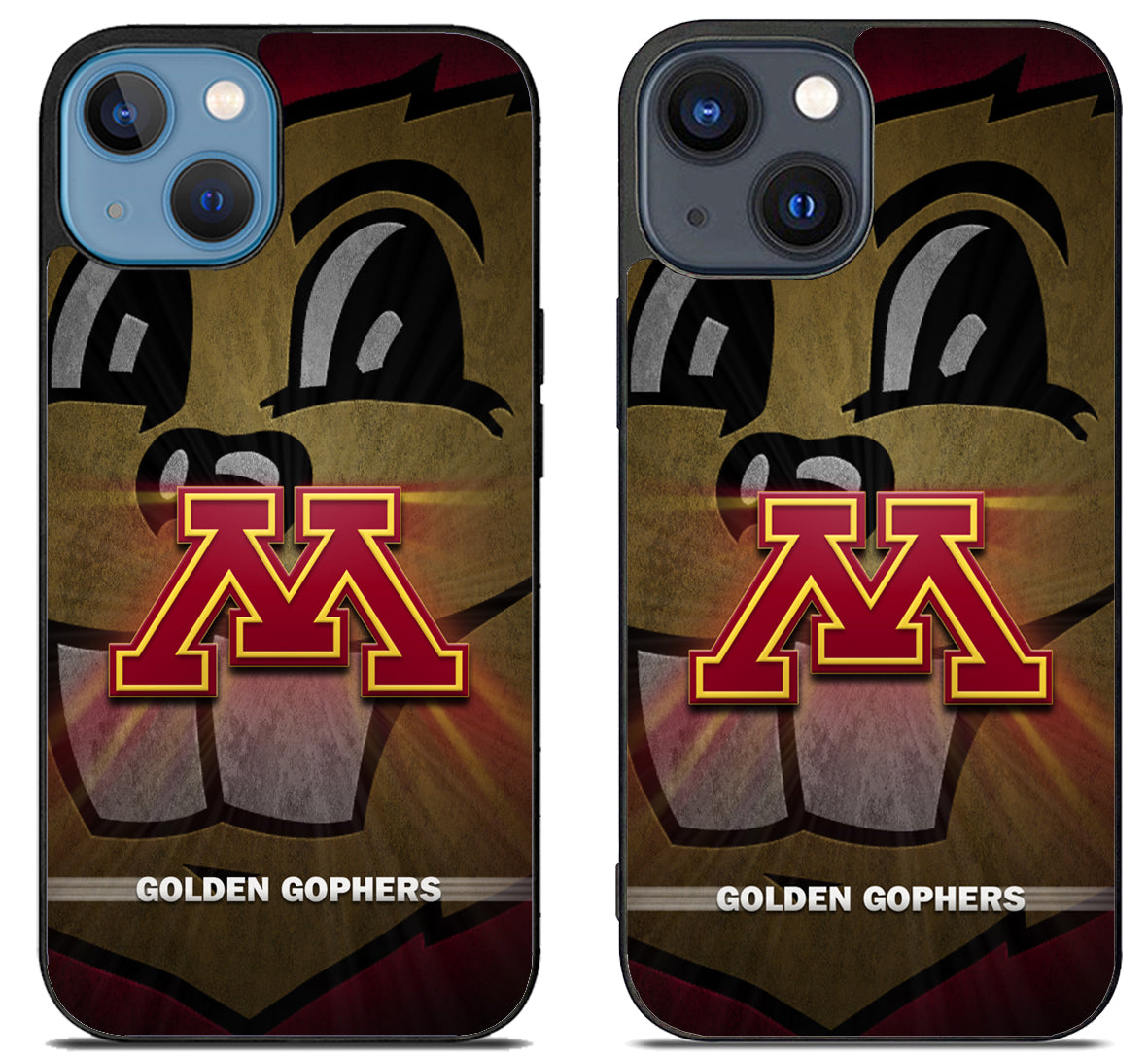 Minnesota Golden Gophers Background iPhone 15 | iPhone 15 Plus Case