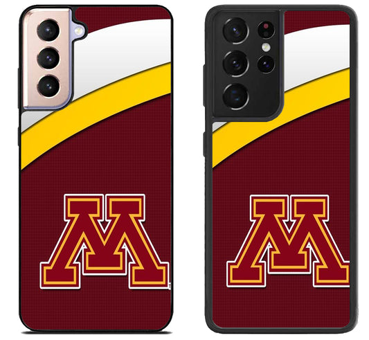 Minnesota Golden Gophers Logo Samsung Galaxy S21 | S21 FE | S21+ | S21 Ultra Case