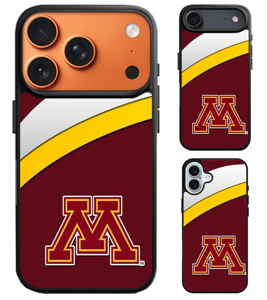 Minnesota Golden Gophers Logo iPhone Air | iPhone 17 | 17 Pro | 17 Pro Max Case