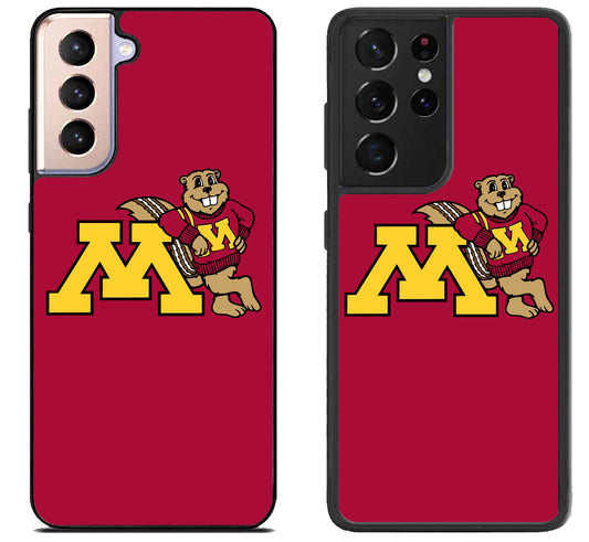 Minnesota Golden Gophers Red Samsung Galaxy S21 | S21 FE | S21+ | S21 Ultra Case