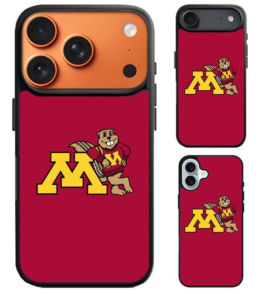 Minnesota Golden Gophers Red iPhone Air | iPhone 17 | 17 Pro | 17 Pro Max Case
