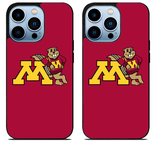 Minnesota Golden Gophers Red iPhone 15 Pro | iPhone 15 Pro Max Case