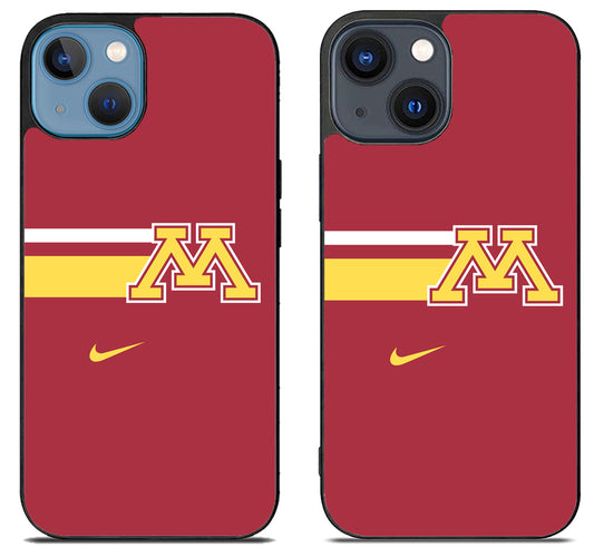 Minnesota Golden Gophers Stripe iPhone 15 | iPhone 15 Plus Case