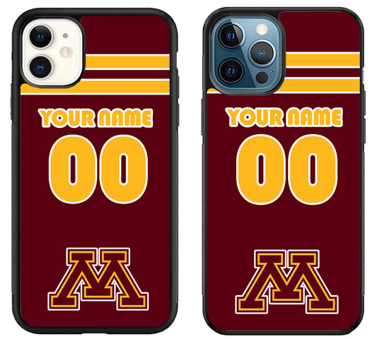 Custom Personalized Minnesota Golden Gophers iPhone 11 | 11 Pro | 11 Pro Max Case