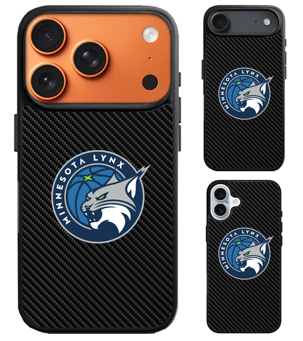 Minnesota Lynx Carbon iPhone Air | iPhone 17 | 17 Pro | 17 Pro Max Case