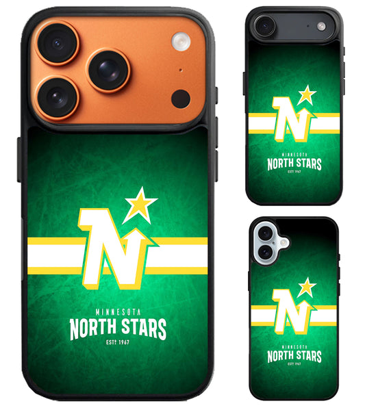 Minnesota North Stars Cover iPhone Air | iPhone 17 | 17 Pro | 17 Pro Max Case