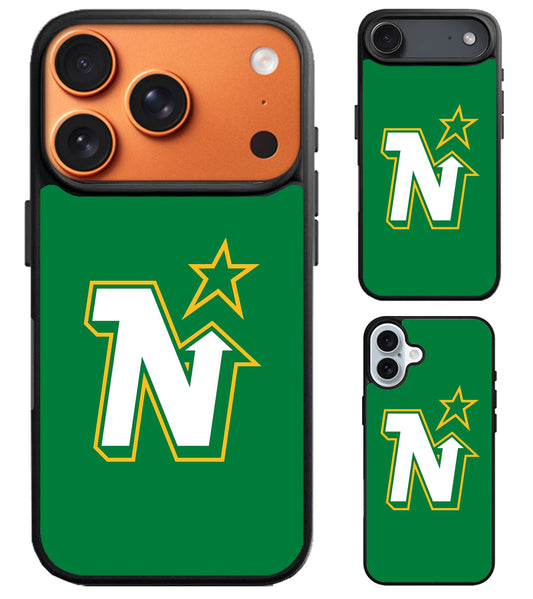 Minnesota North Stars Logo iPhone Air | iPhone 17 | 17 Pro | 17 Pro Max Case