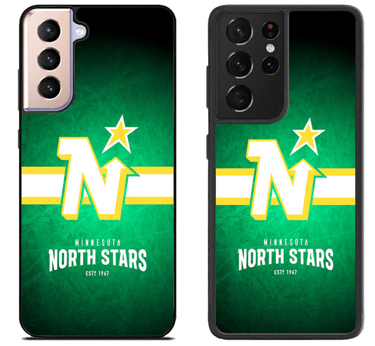 Minnesota North Stars Logo Samsung Galaxy S21 | S21 FE | S21+ | S21 Ultra Case