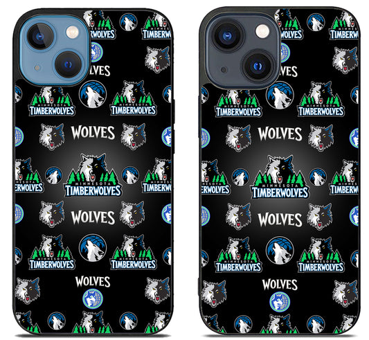 Minnesota Timberwolves Collage iPhone 15 | iPhone 15 Plus Case