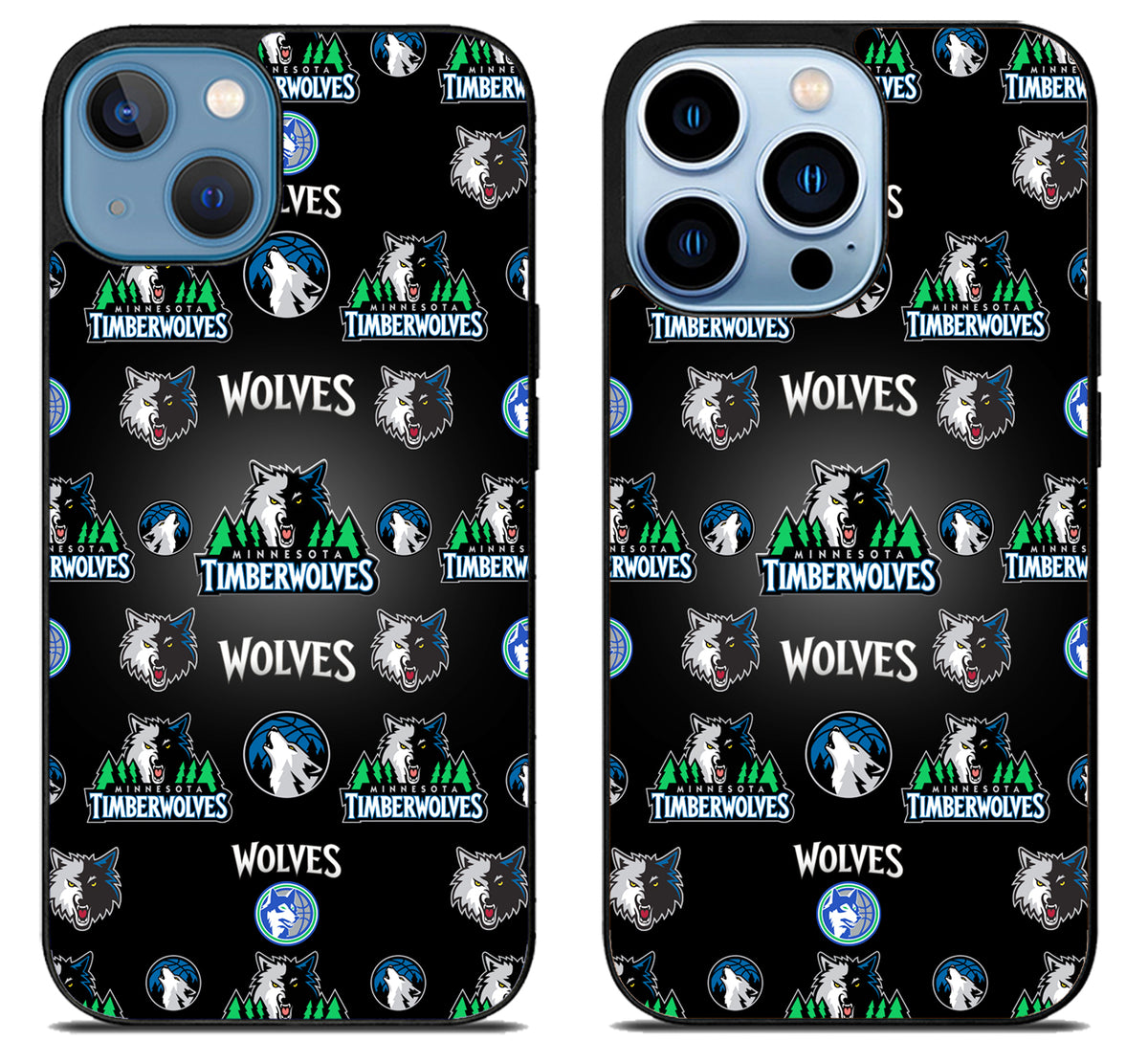 Minnesota Timberwolves Collage iPhone 13 | 13 Mini | 13 Pro | 13 Pro Max Case