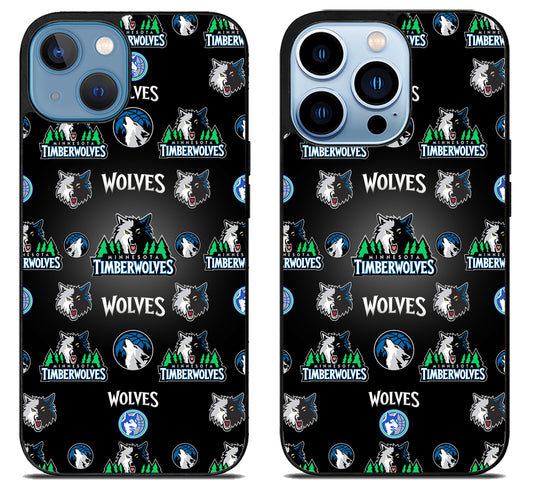 Minnesota Timberwolves Collage iPhone 13 | 13 Mini | 13 Pro | 13 Pro Max Case