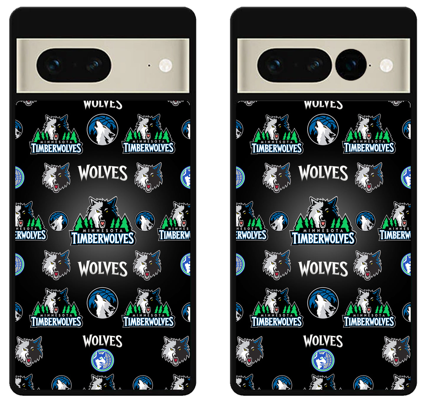 Minnesota Timberwolves Collage Google Pixel 7 | 7 Pro Case