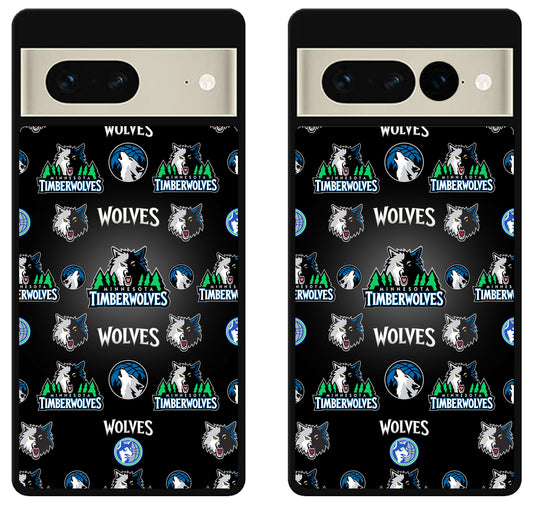 Minnesota Timberwolves Collage Google Pixel 7 | 7 Pro Case