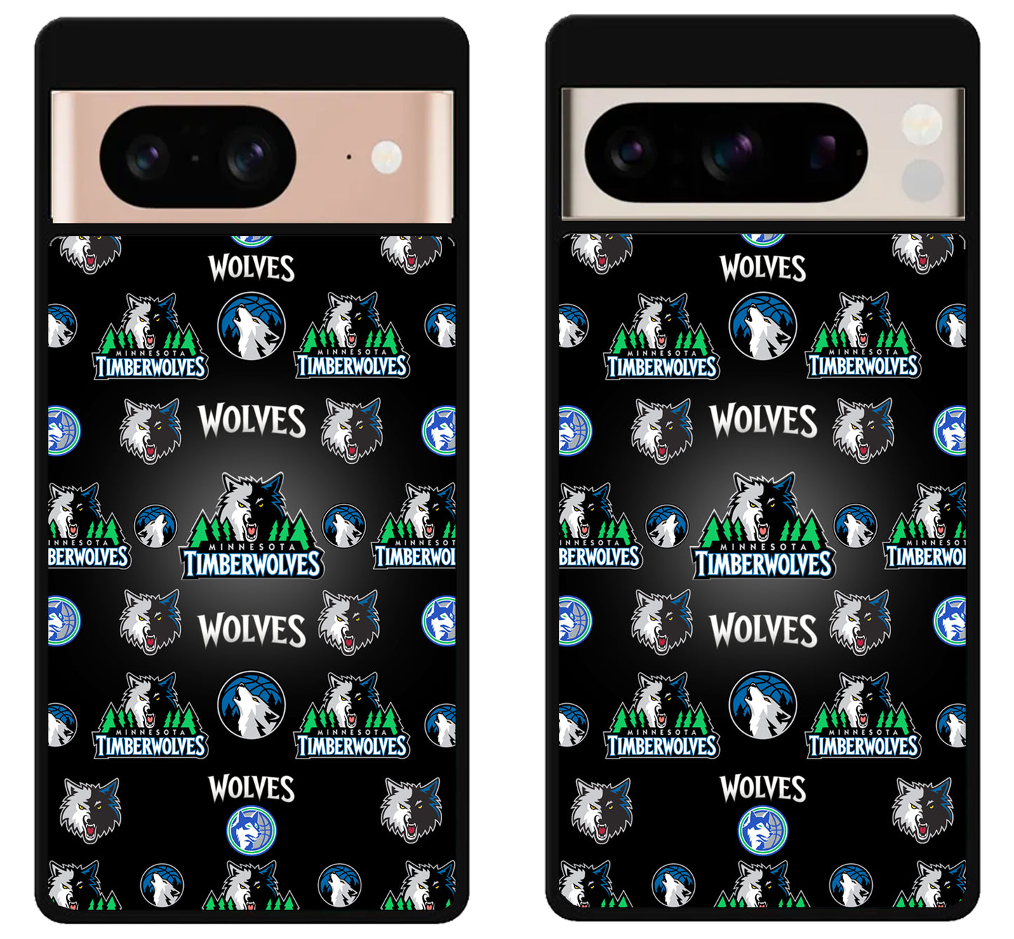 Minnesota Timberwolves Collage Google Pixel 8 | 8 Pro Case