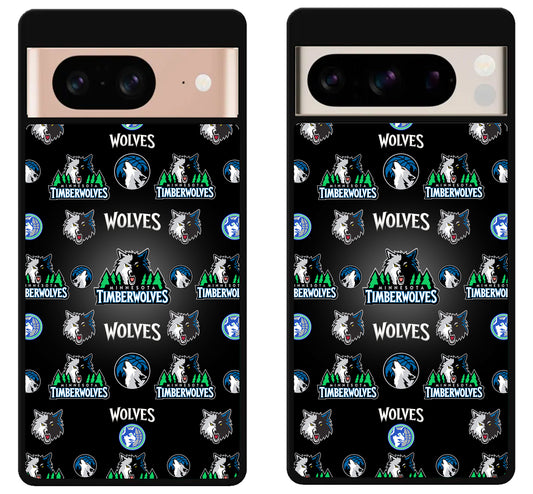 Minnesota Timberwolves Collage Google Pixel 8 | 8 Pro Case
