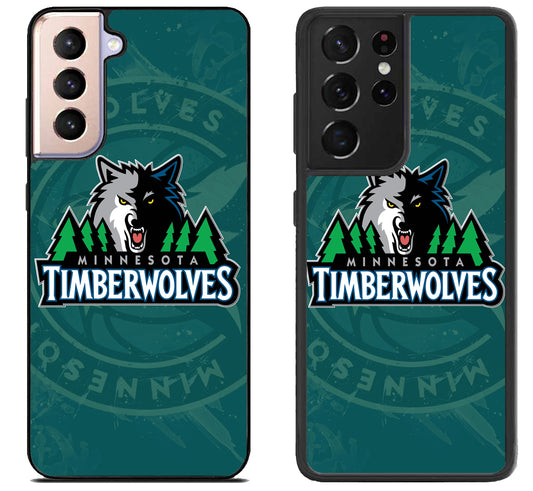Minnesota Timberwolves Cover Samsung Galaxy S21 | S21 FE | S21+ | S21 Ultra Case