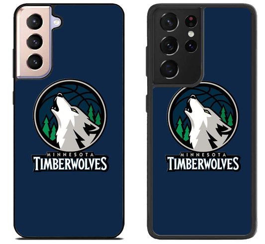 Minnesota Timberwolves Logo Samsung Galaxy S21 | S21 FE | S21+ | S21 Ultra Case