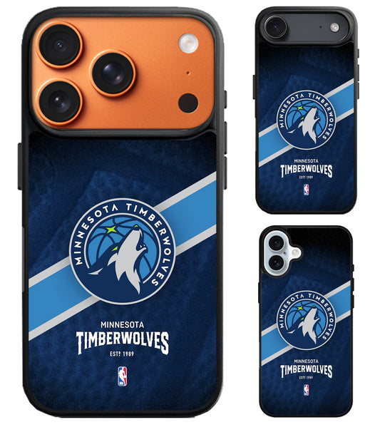 Minnesota Timberwolves NBA iPhone Air | iPhone 17 | 17 Pro | 17 Pro Max Case