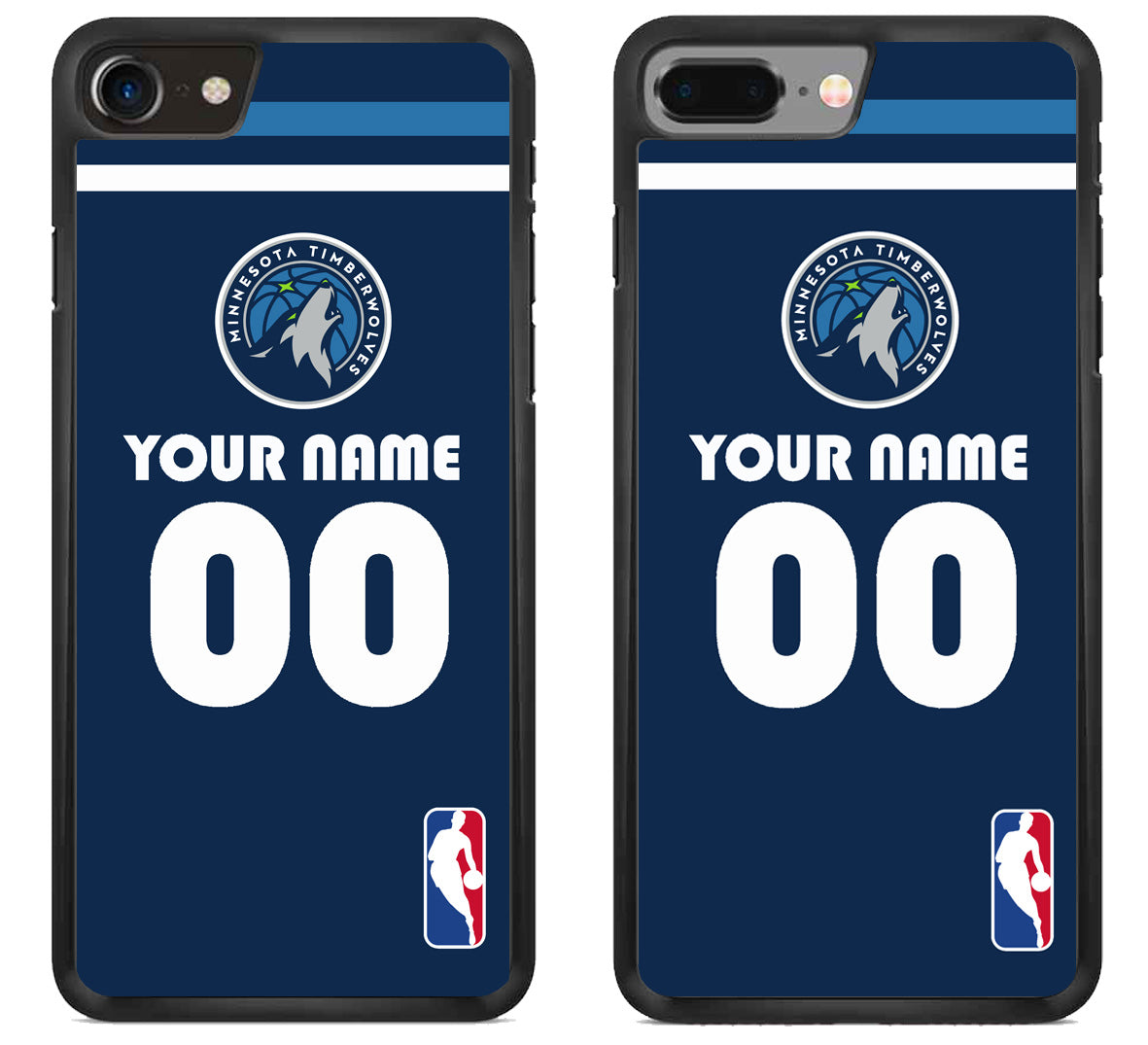 Custom Personalized Minnesota Timberwolves NBA iPhone 8 | 8 Plus Case