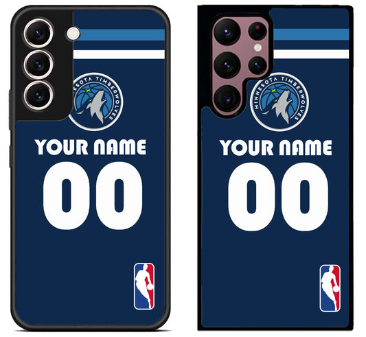 Custom Personalized Minnesota Timberwolves NBA Samsung Galaxy S22 | S22+ | S22 Ultra Case