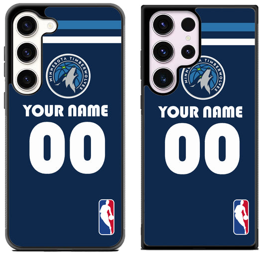 Custom Personalized Minnesota Timberwolves NBA Samsung Galaxy S23 | S23+ | S23 Ultra Case
