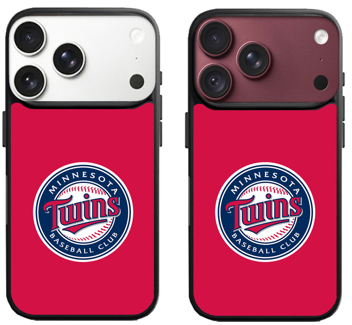 Minnesota Twins Baseball Logo Red iPhone 18 Pro | 18 Pro Max Case