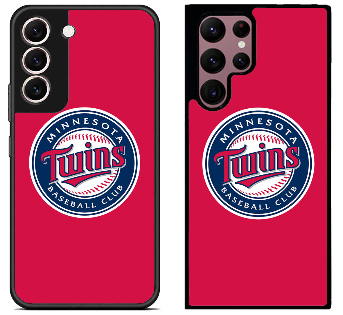 Minnesota Twins Baseball Logo Red Samsung Galaxy S22 | S22+ | S22 Ultra Case