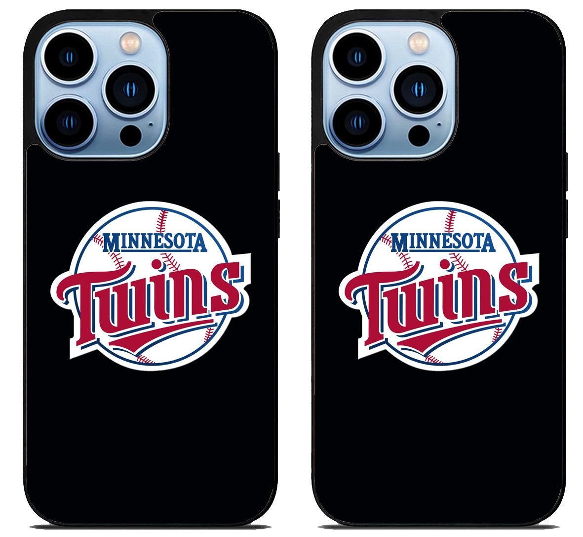 Minnesota Twins Black iPhone 15 Pro | iPhone 15 Pro Max Case