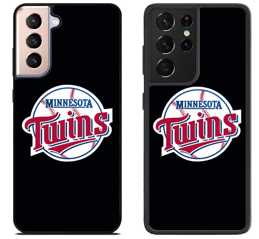 Minnesota Twins Black Samsung Galaxy S21 | S21 FE | S21+ | S21 Ultra Case