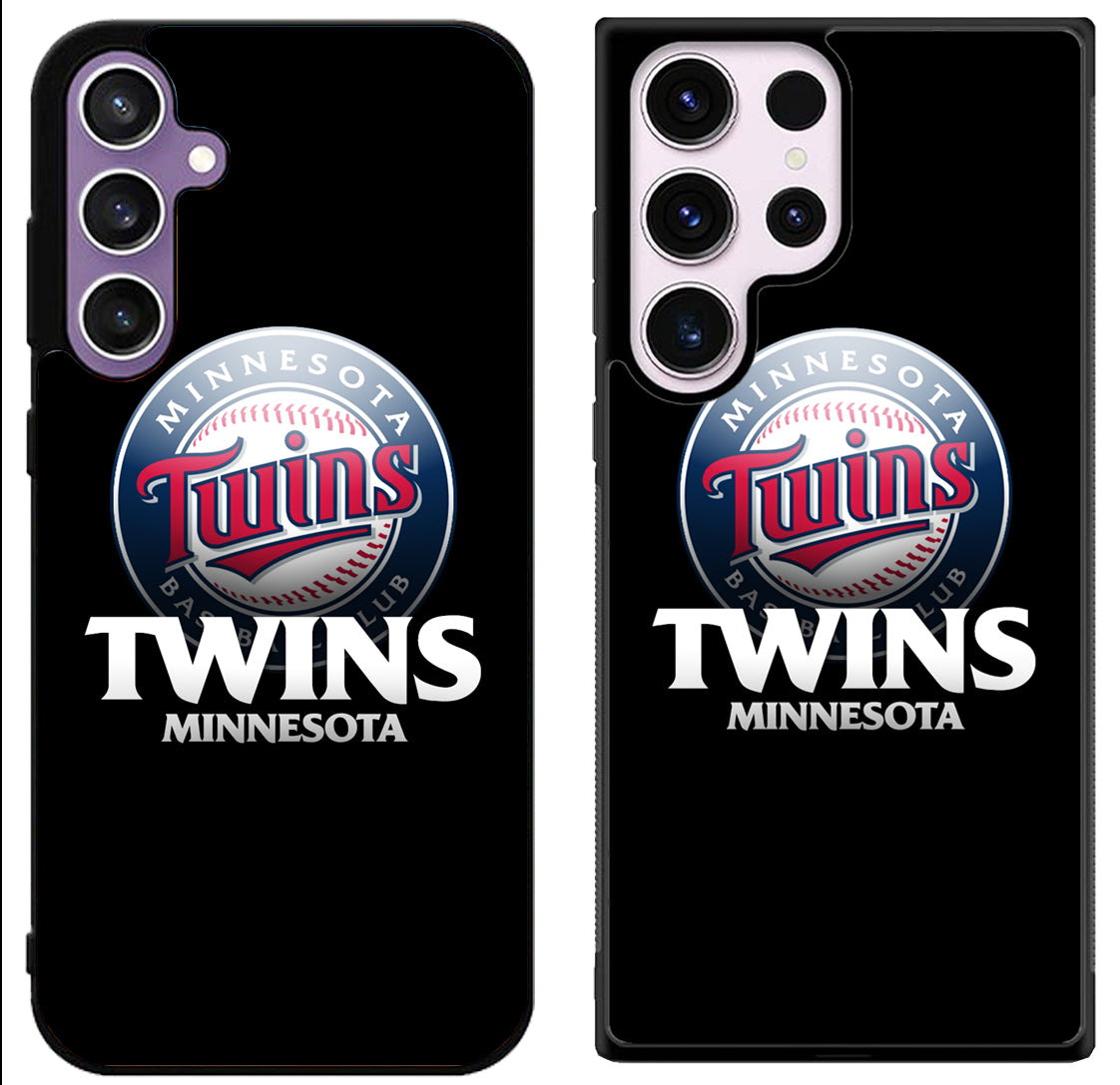 Minnesota Twins Black Samsung Galaxy S24 | S24+ | S24 Ultra Case