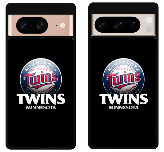 Minnesota Twins Black Google Pixel 8 | 8 Pro Case