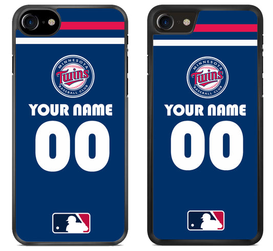 Custom Personalized Minnesota Twins MLB iPhone SE 2020 | iPhone SE 2022 Case