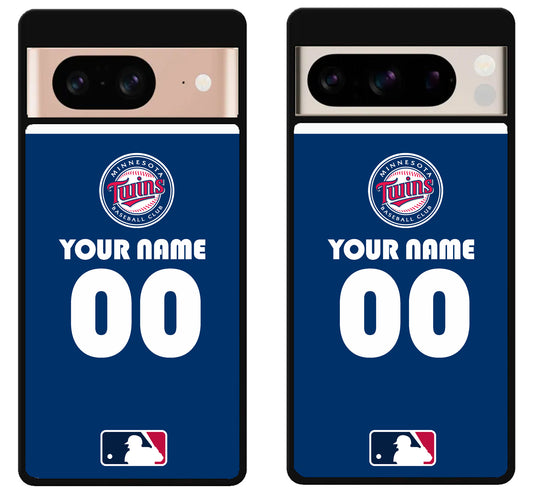 Custom Personalized Minnesota Twins MLB Google Pixel 8 | 8 Pro Case