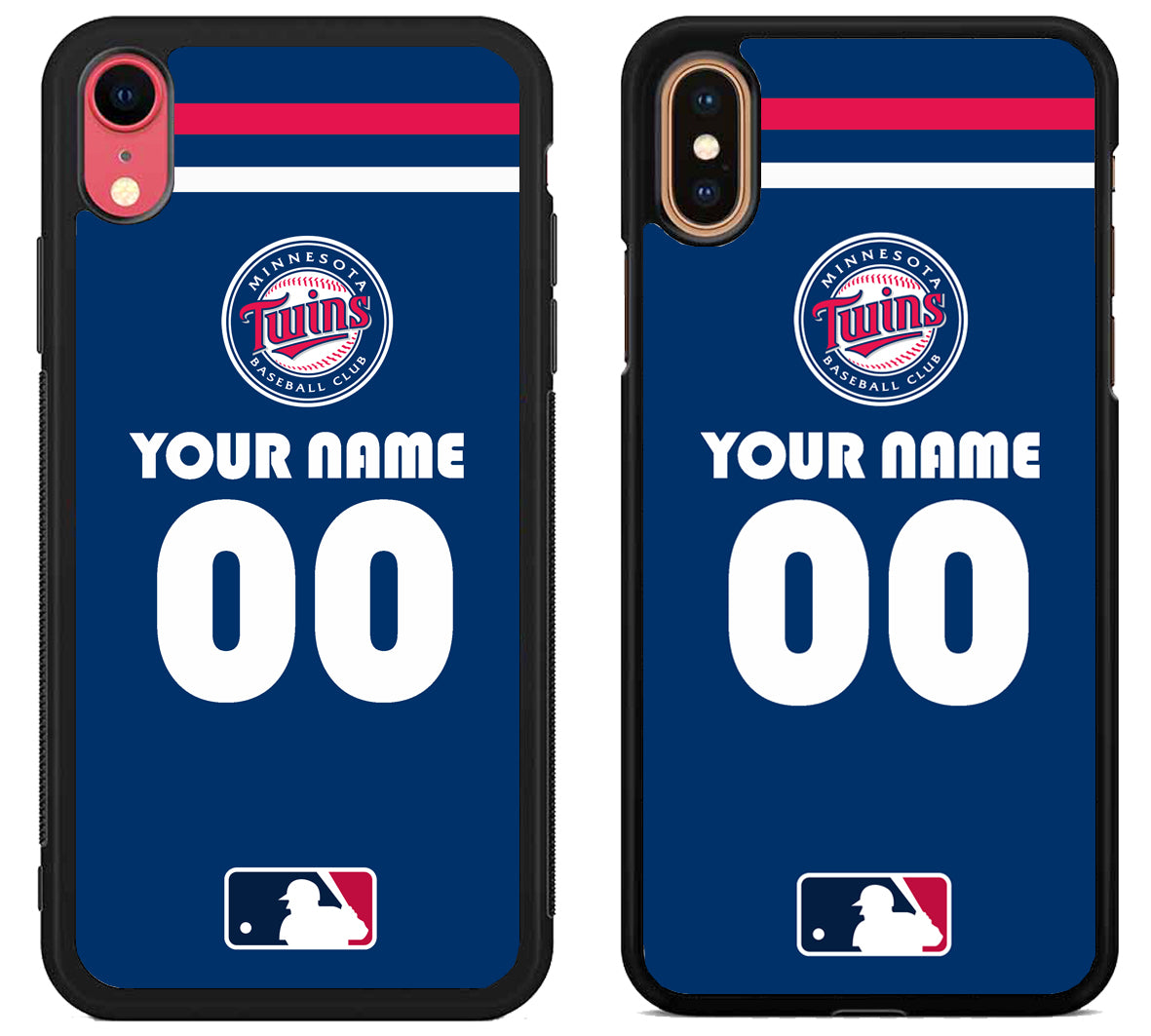 Custom Personalized Minnesota Twins MLB iPhone X | Xs | Xr | Xs Max Case