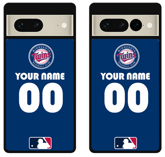 Custom Personalized Minnesota Twins MLB Google Pixel 7 | 7 Pro Case