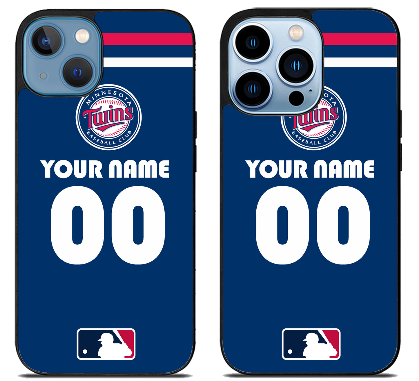 Custom Personalized Minnesota Twins MLB iPhone 13 | 13 Mini | 13 Pro | 13 Pro Max Case